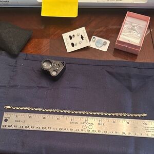 Elegant Gold Hearts Bracelet / Ankle Bracelet